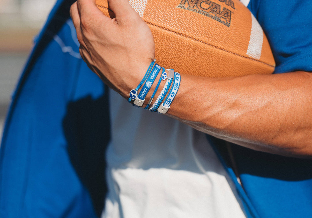 Hair Tie Bracelets-Game Day BYU
