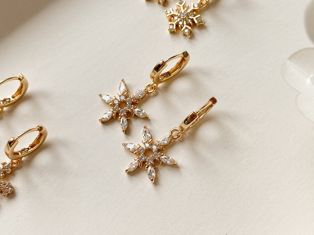 Earrings-Glacier Hoops