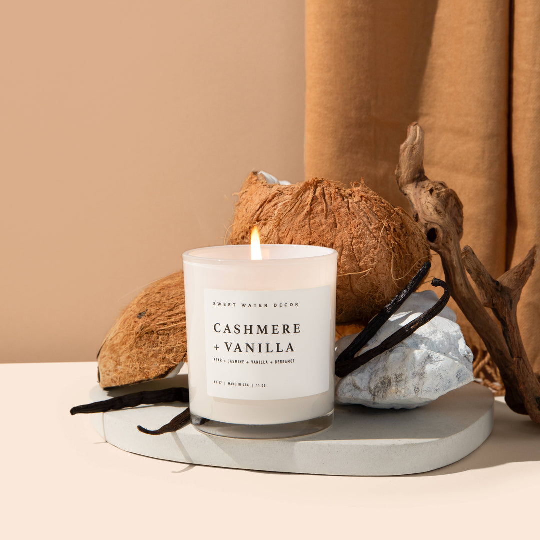 Soy Candle 11oz-Cashmere & Vanilla