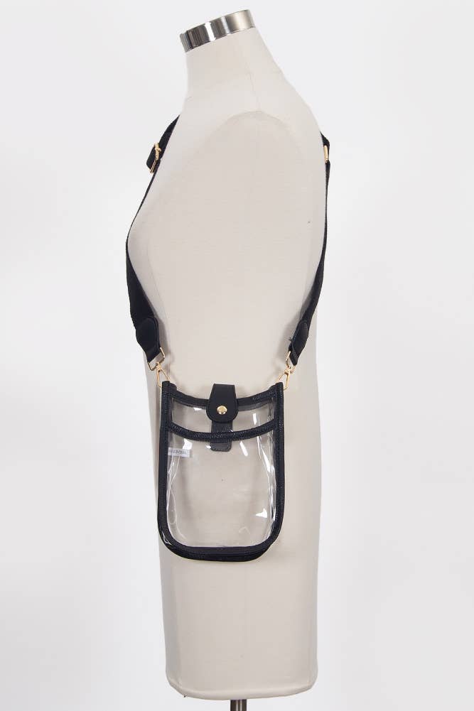 Clear Stadium Crossbody Mini Bag
