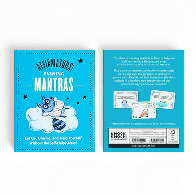 Affirmators!® Mantras (Evening) Nightly Affirmation Cards