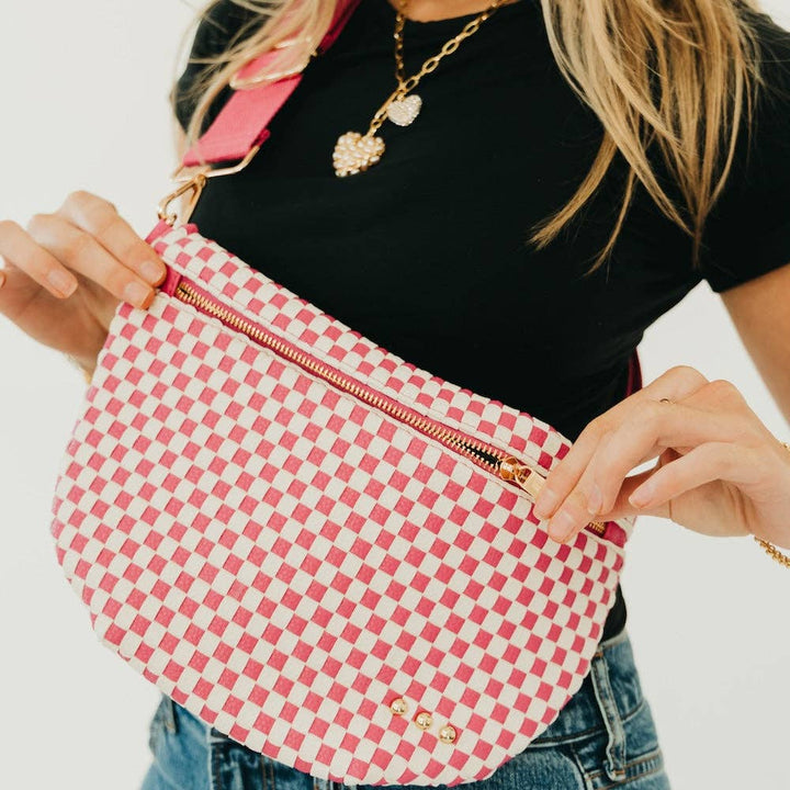 Bum Bag-Westlyn Woven Leather