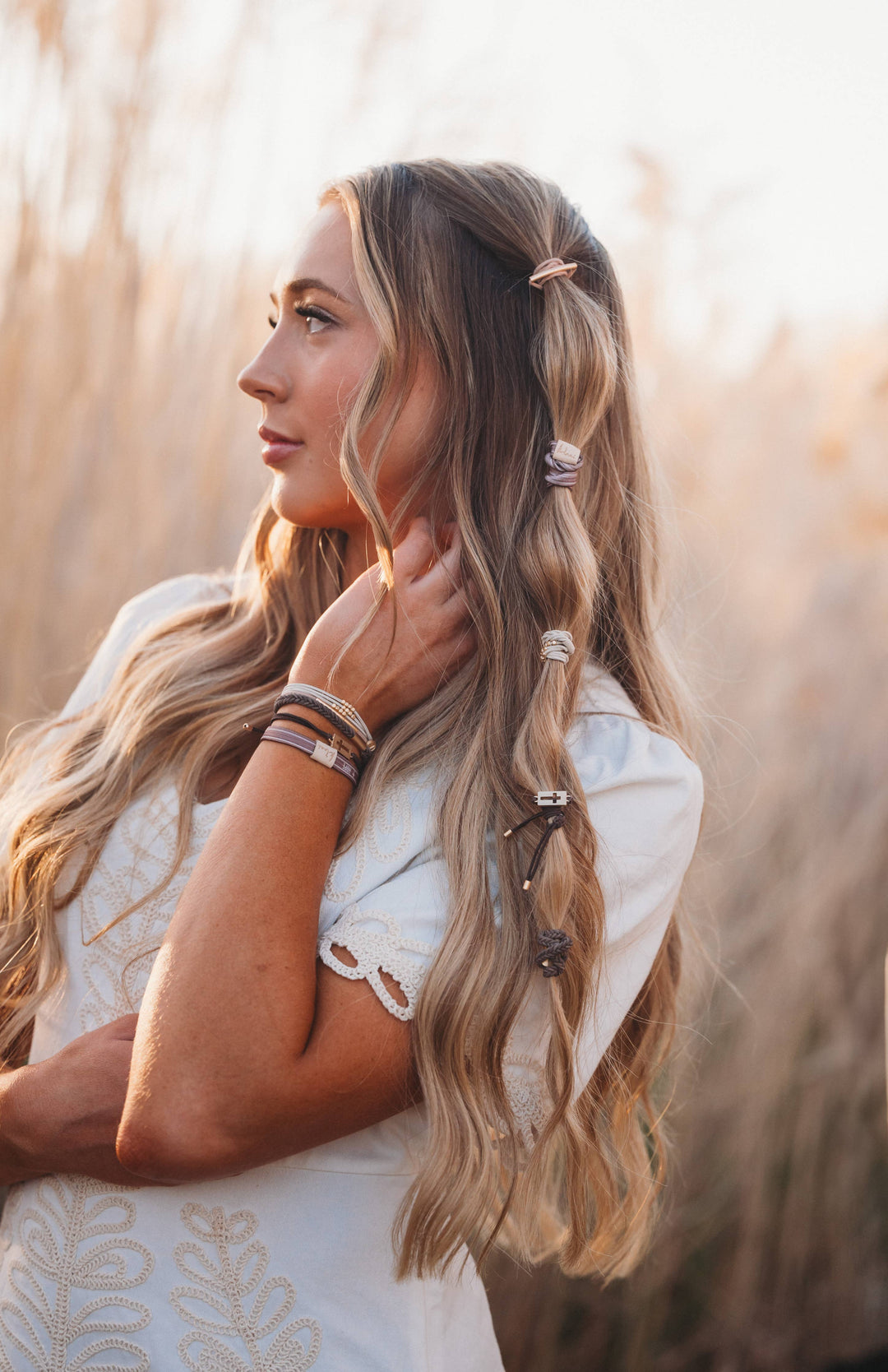 Hair Tie Bracelets-Faith