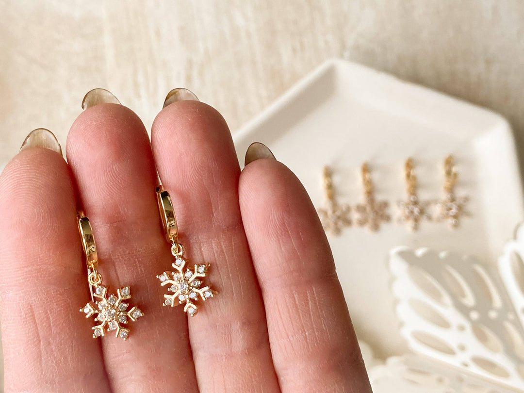 Earrings-Glacier Hoops