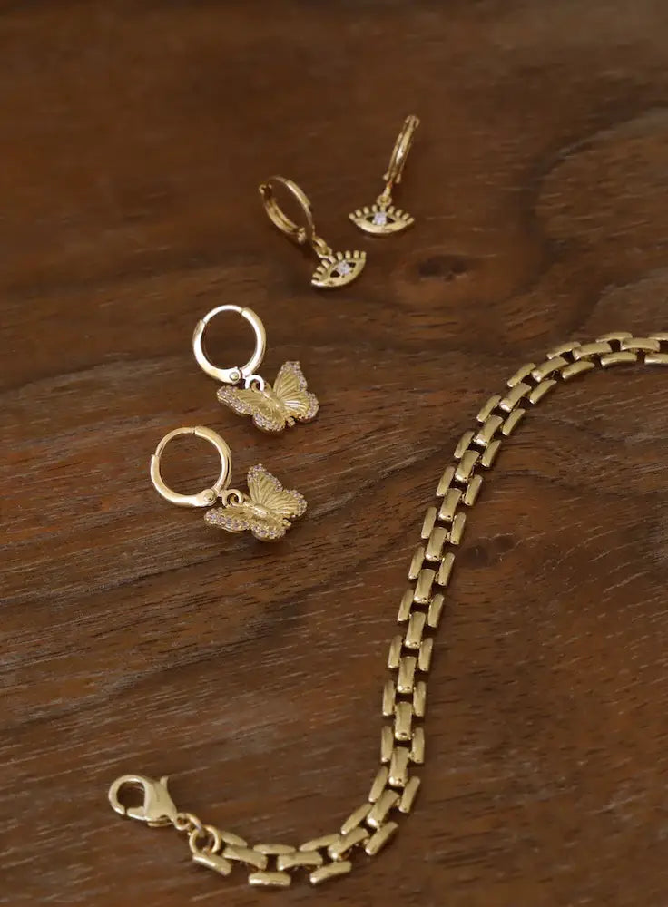 B1154 Gold Bracelet-Sienna Chain