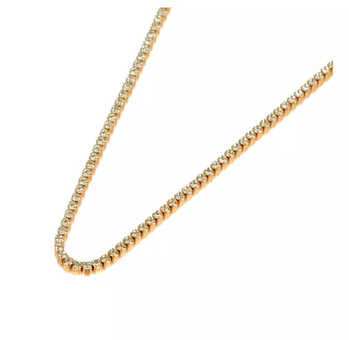 Necklace-Ella Crystal Tennis