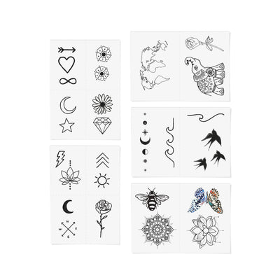 Best Sellers Temporary Tattoo Pack