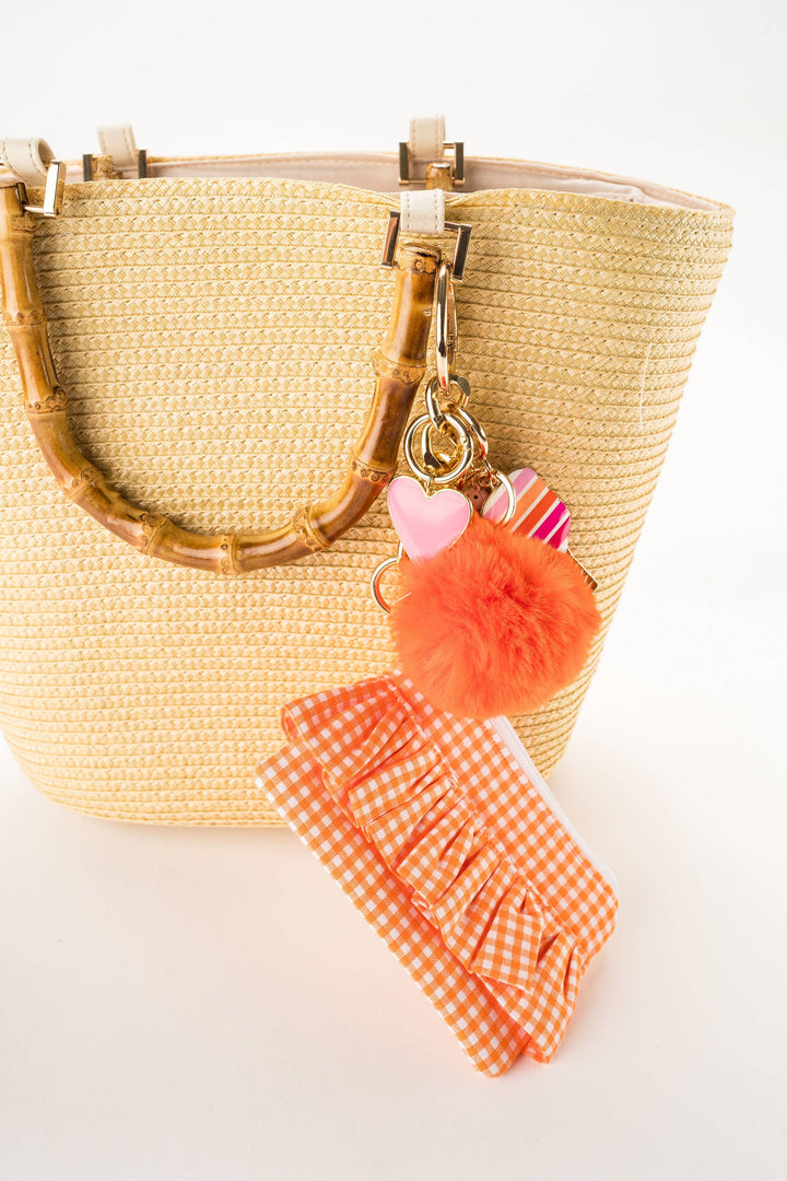 Pom Pom Bag Charm