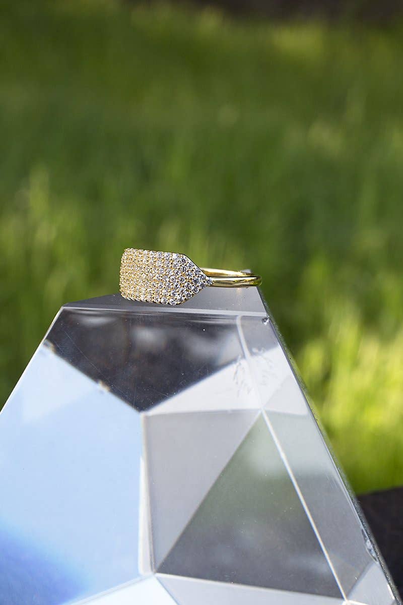 Ring-ID 14K Gold Vermeil