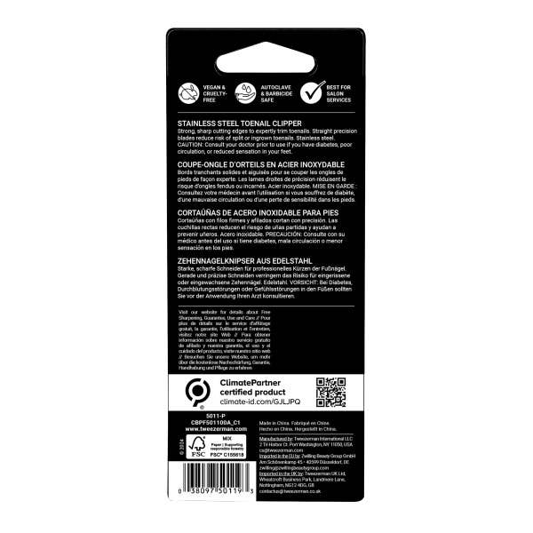Tweezerman Stainless Toenail Clipper