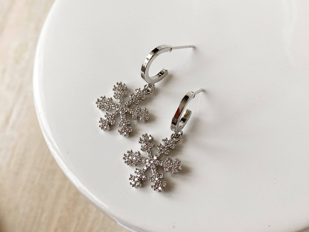 Earrings-Glacier Hoops