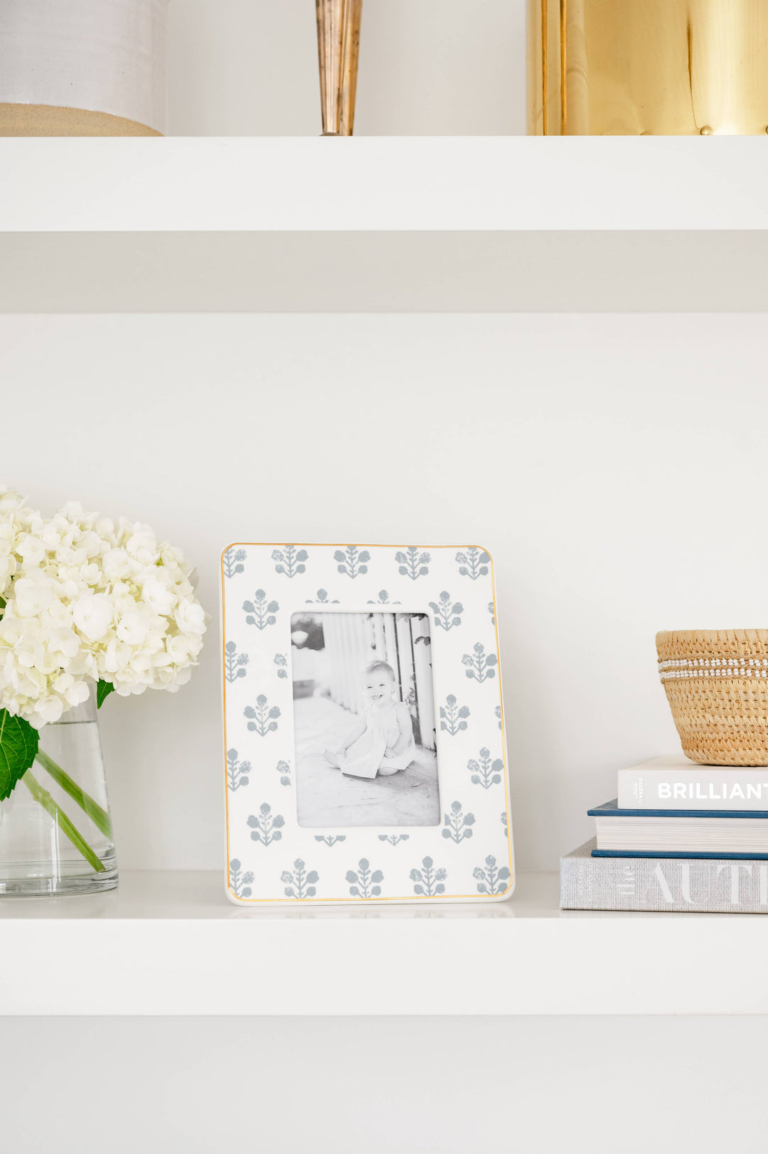 Frame-Dusty Blue Floral