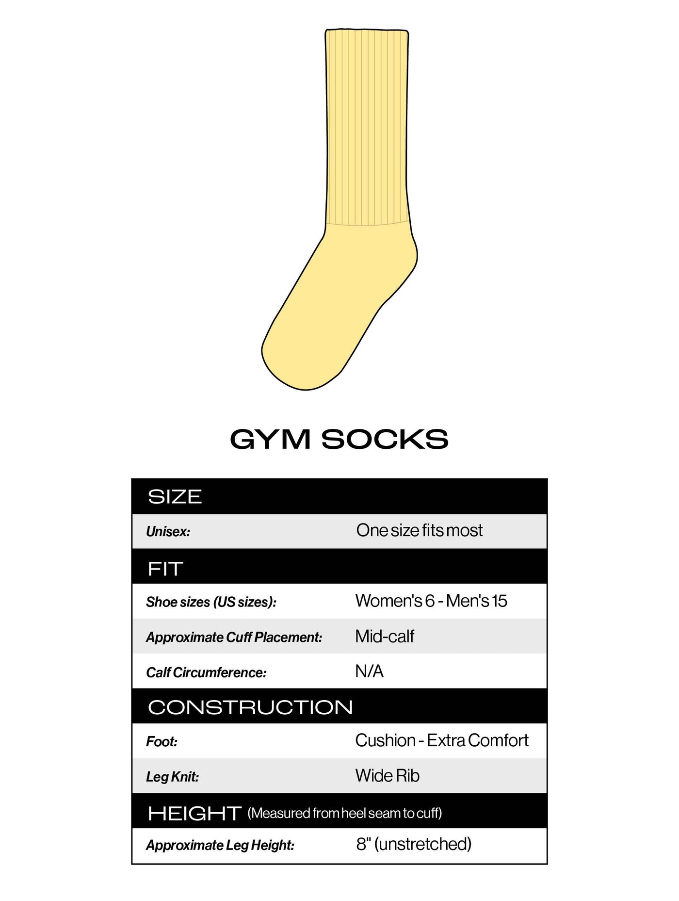 DILF Gym Crew Socks