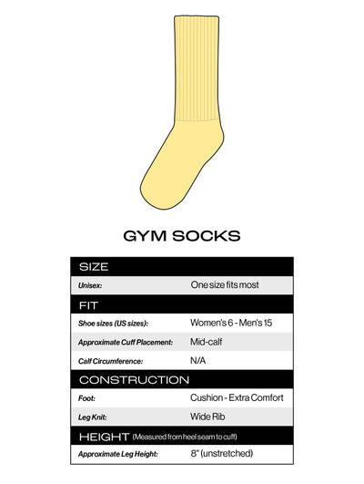 DILF Gym Crew Socks