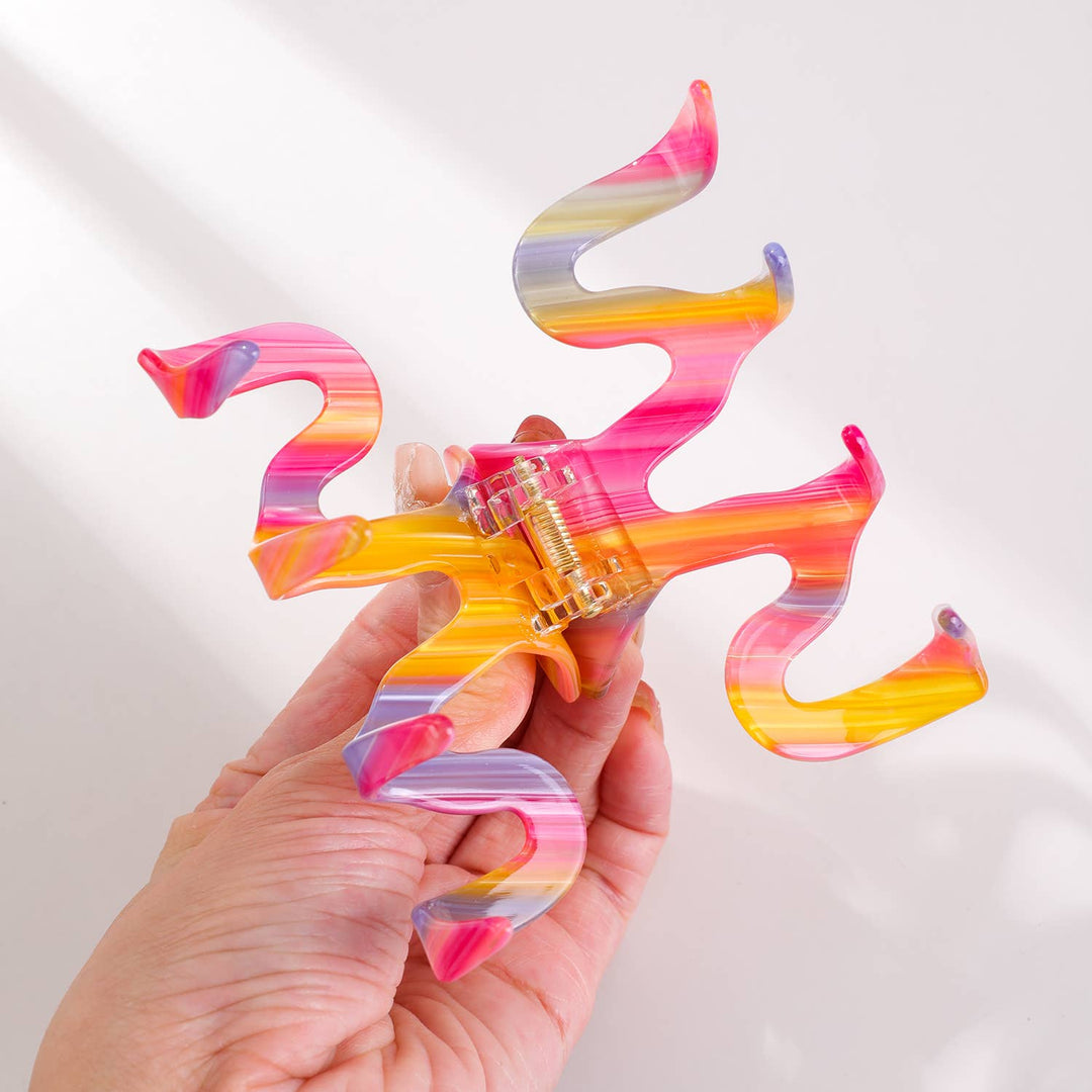 Rainbow Sunset | Assorted Large Claw Clips