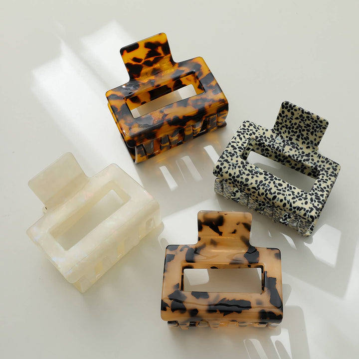 Simone Large Core | Classic Large Square Claw Clip