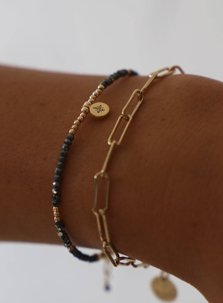 Bracelet-Beaded Star Medallion