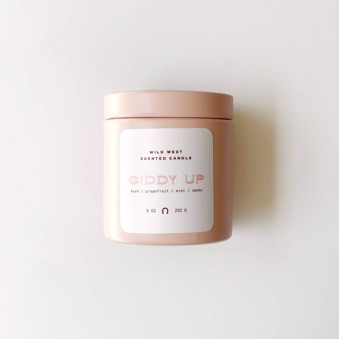 Giddy Up Candle, Wild West Collection, Western Candle