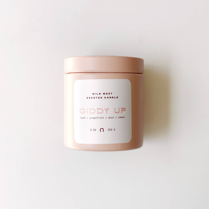 Giddy Up Candle, Wild West Collection, Western Candle