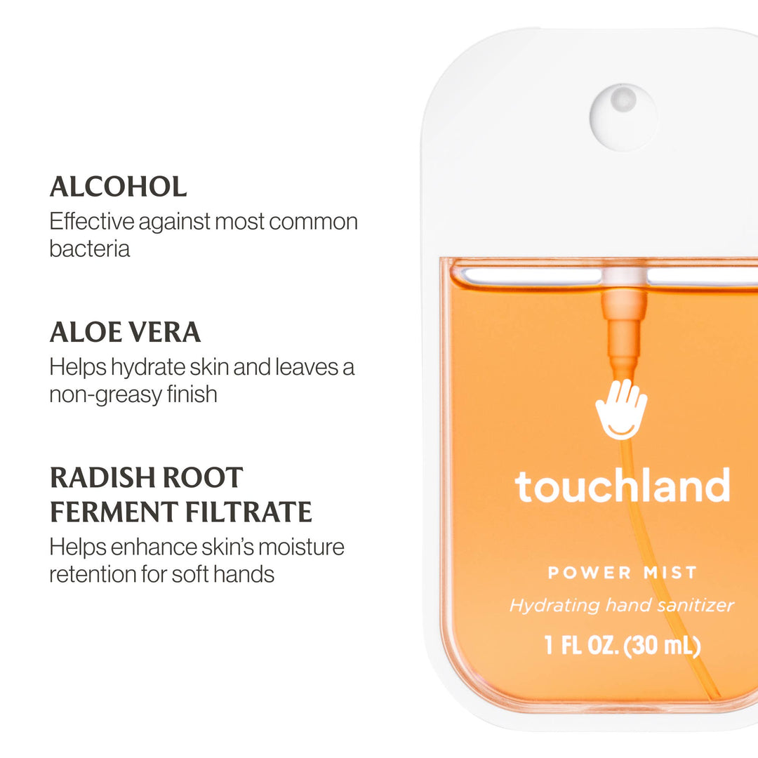 Power Mist Hydrating Hand Sanitizer-Velvet Peach