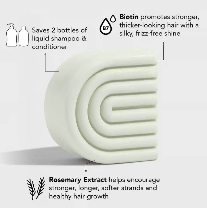 Solid Conditioner Bar-Rosemary & Biotin Volumizing Solid Conditioner