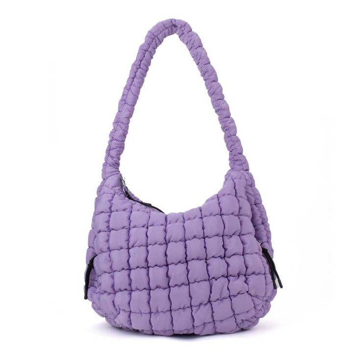 The Ashton | Puffer Hobo Tote | 10 Colors