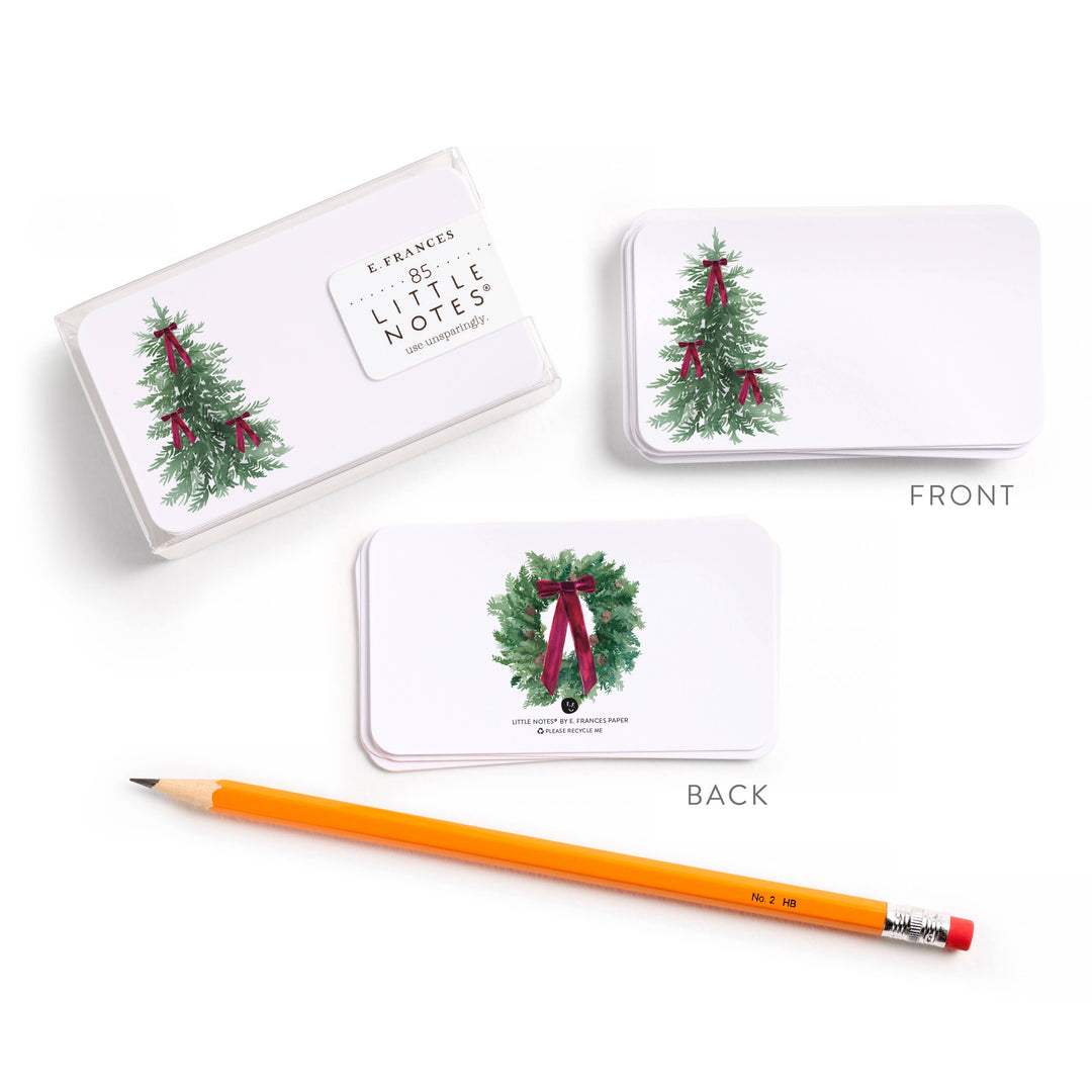 Little Notes®-Velvet Bow Tree Boxed Set of 85 Mini Notes