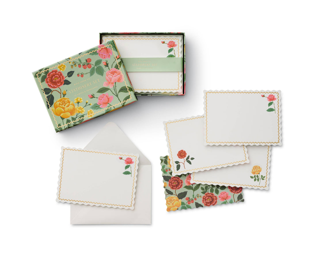Stationery Set-Roses