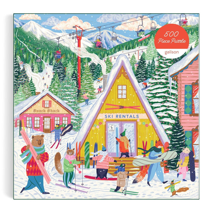 Ski Village 500 Piece Puzzle