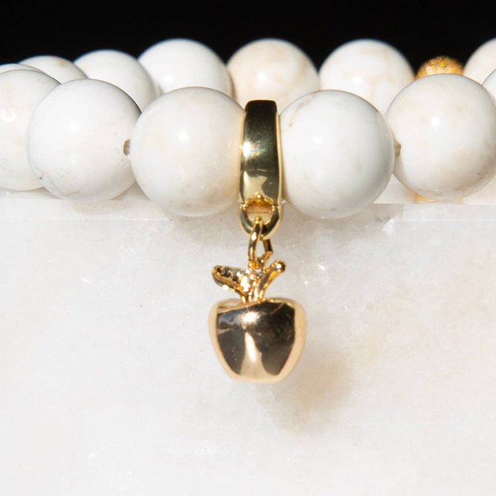 Gold Charm-Apple