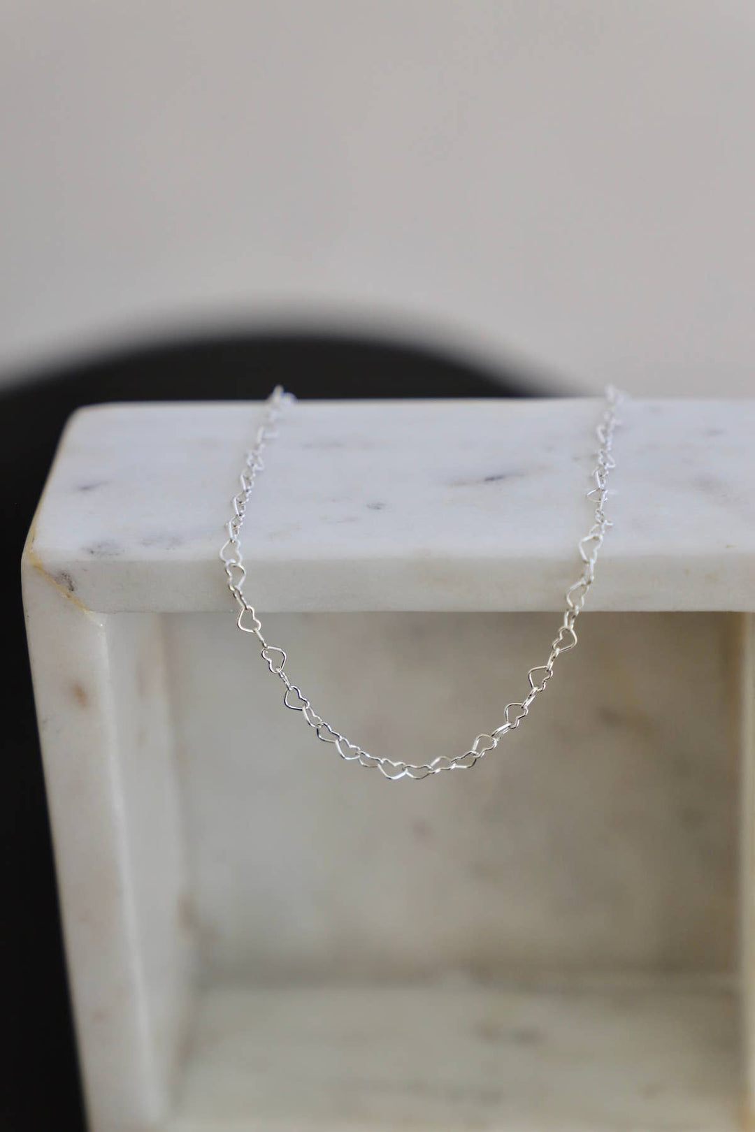 CN1562 Necklace-Heart Chain