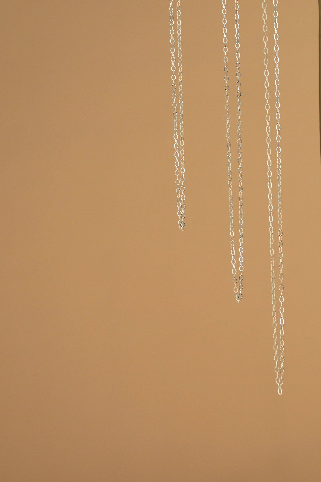 CN1502S Silver Necklace-Cable Chain
