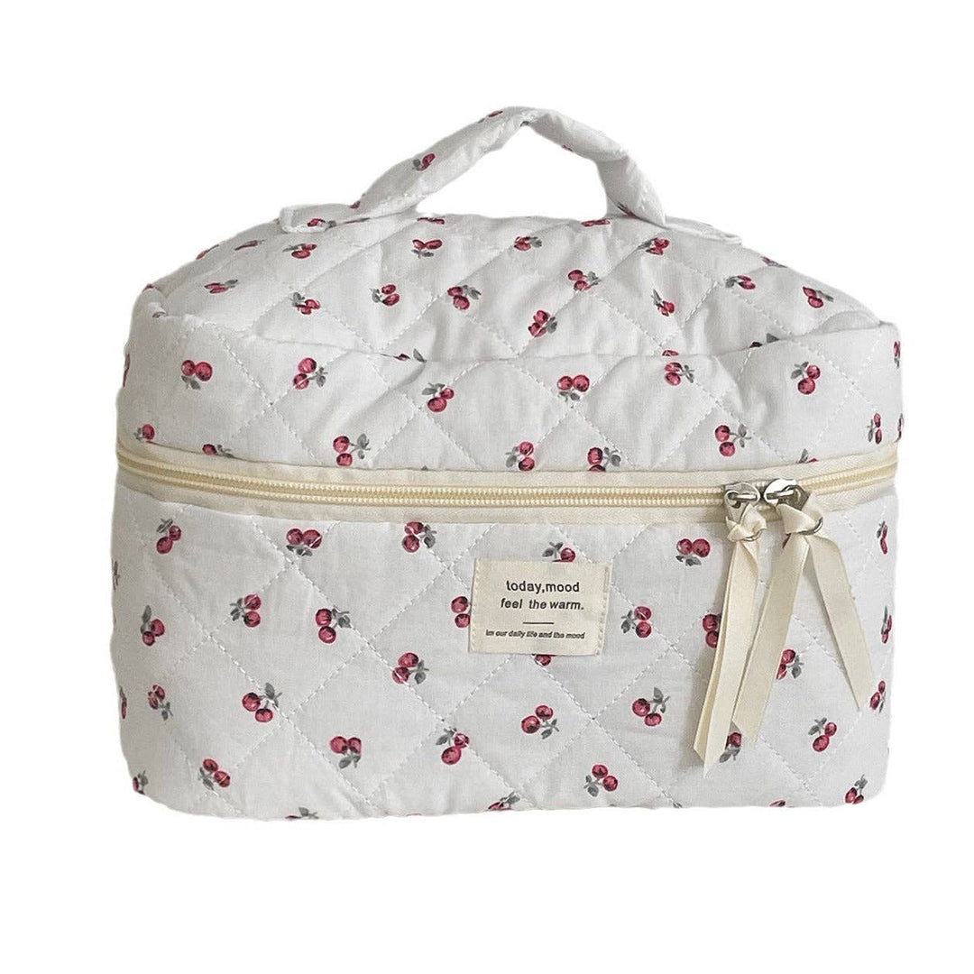 Sweet Cherry Print Make Up Bag DP25A554