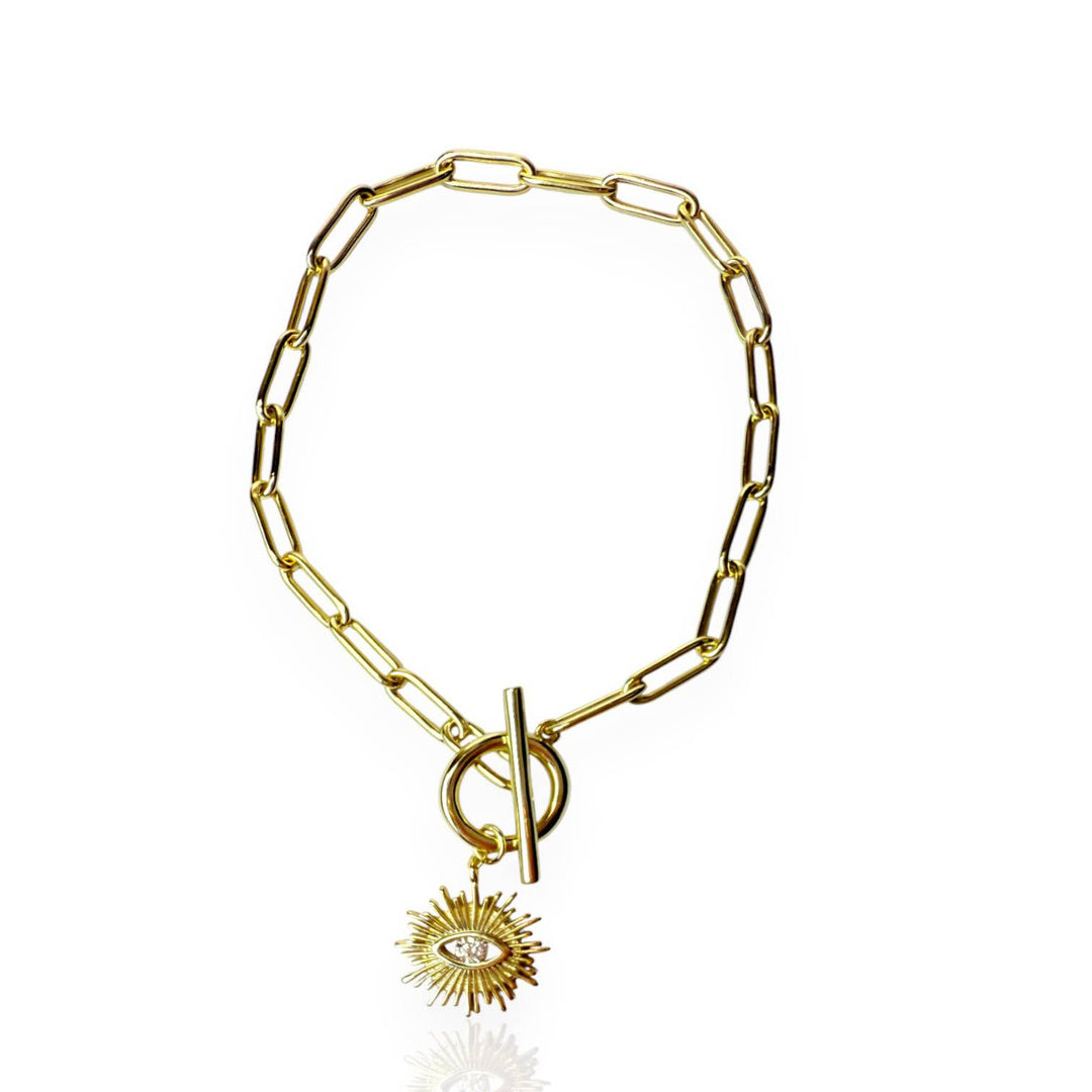 Golden Eye Bracelet