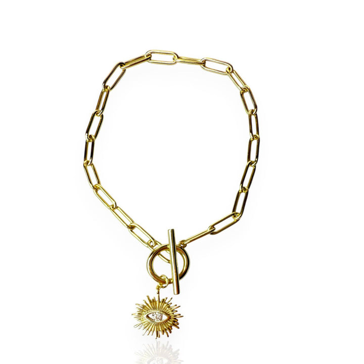 Golden Eye Bracelet