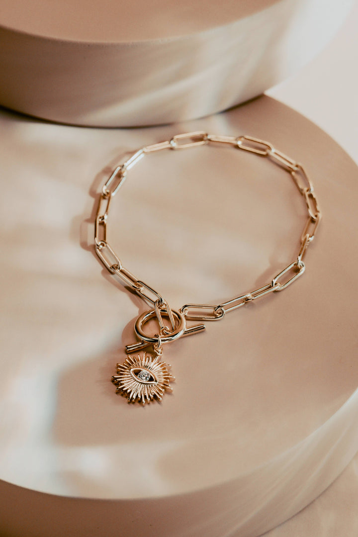 Golden Eye Bracelet