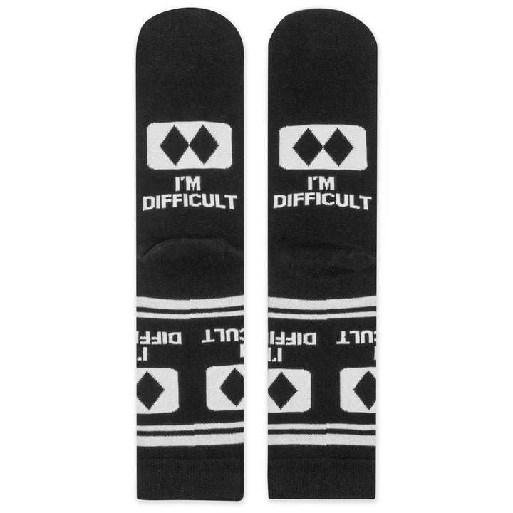 I'm Difficult Black Diamond Ski Socks