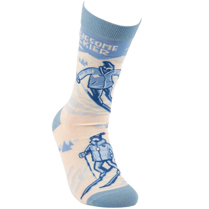 Socks-Awesome Skier