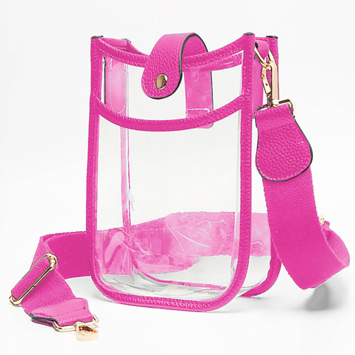 Clear Stadium Crossbody Mini Bag