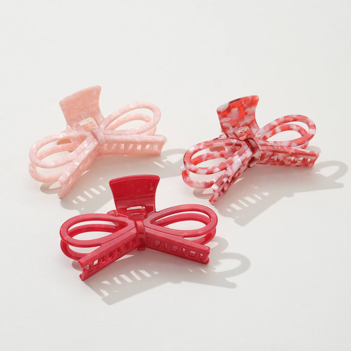 Remi Valentine | Wide Bow Claw Clip