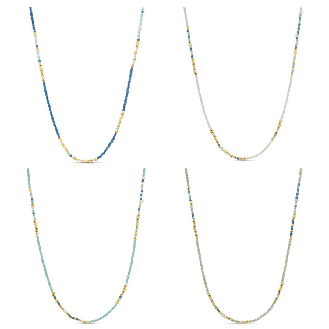 Assorted Seed Bead & Fresh Water Pearl Necklaces