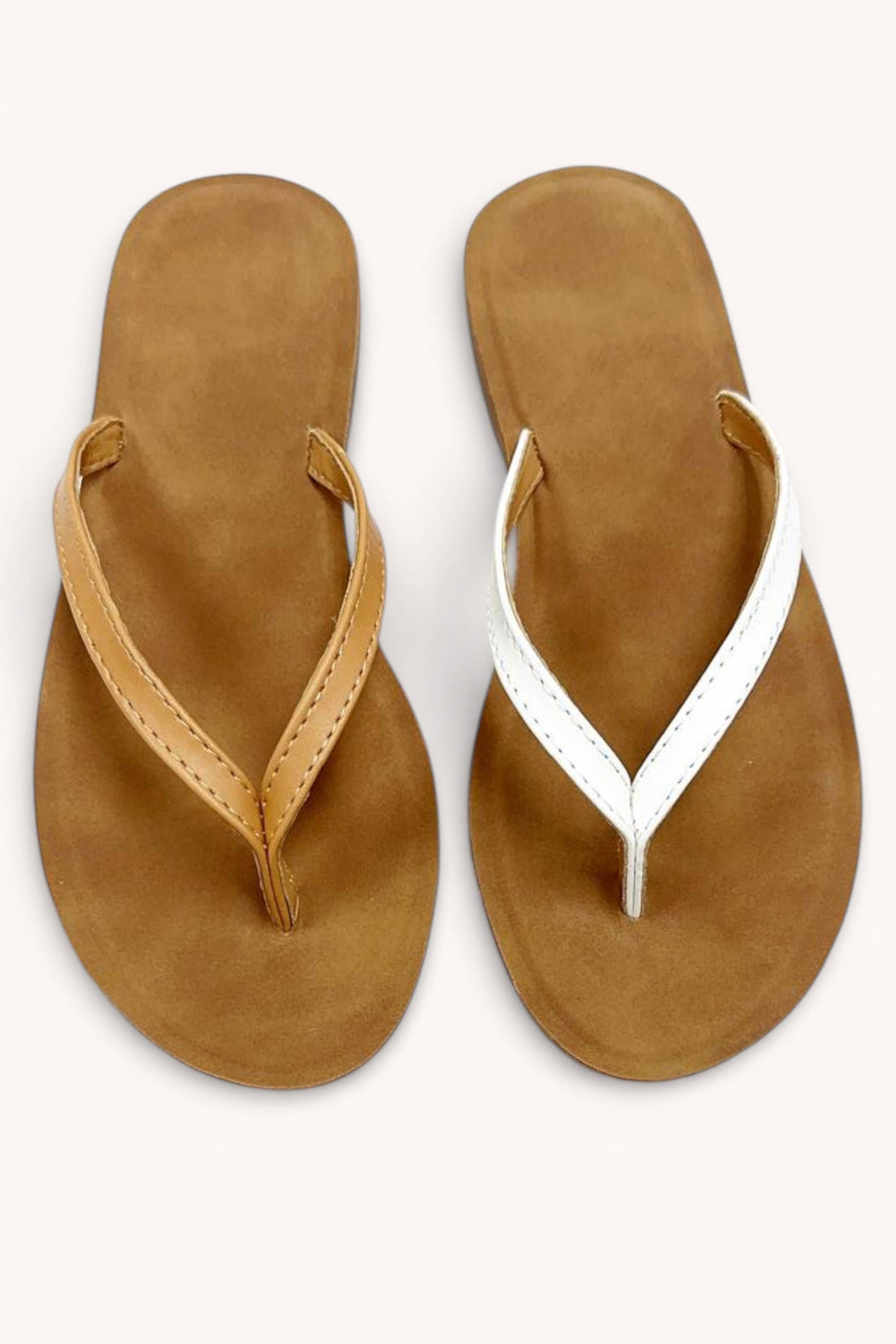 Flip Flop-Minimal Thong Sandals Slim Strap Comfort Foam