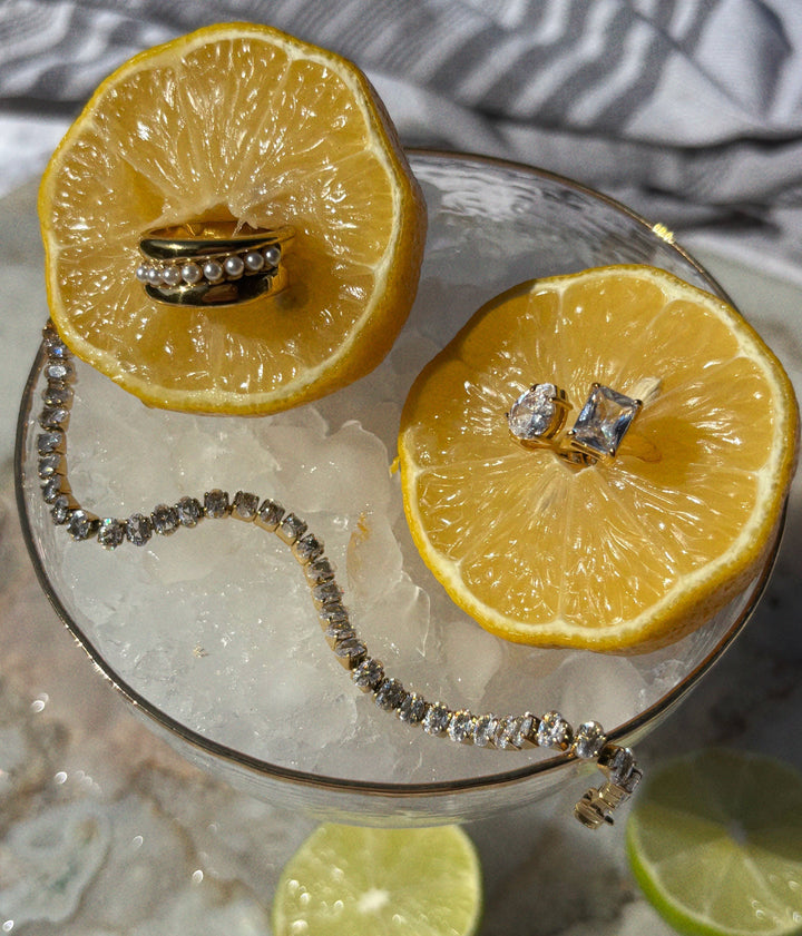 Bracelet-Heirloom Crystal Tennis