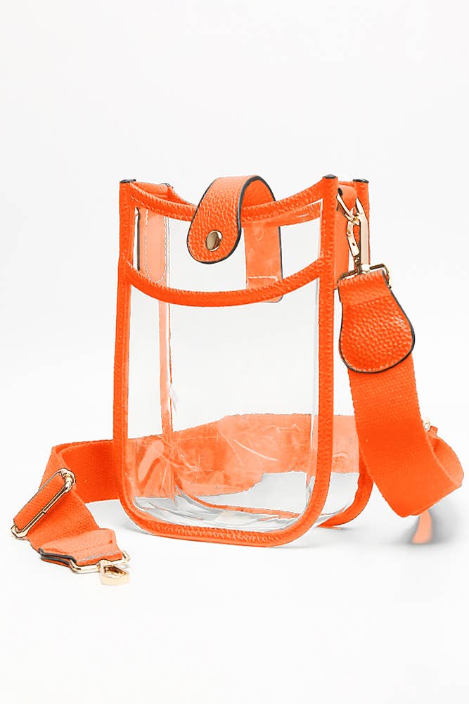 Clear Stadium Crossbody Mini Bag