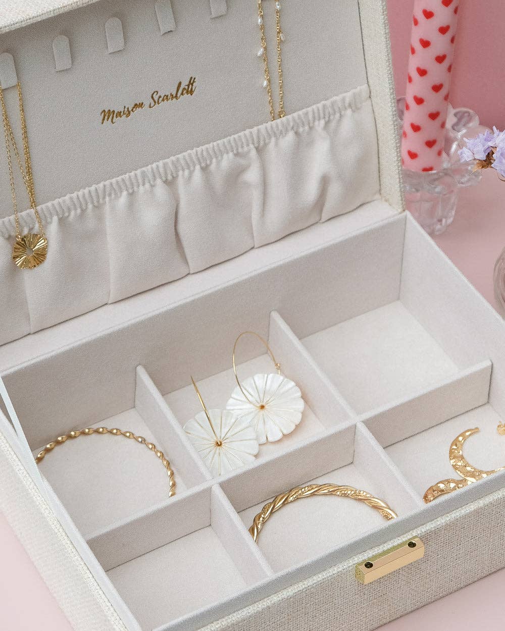 Louise-Linen Jewelry Box