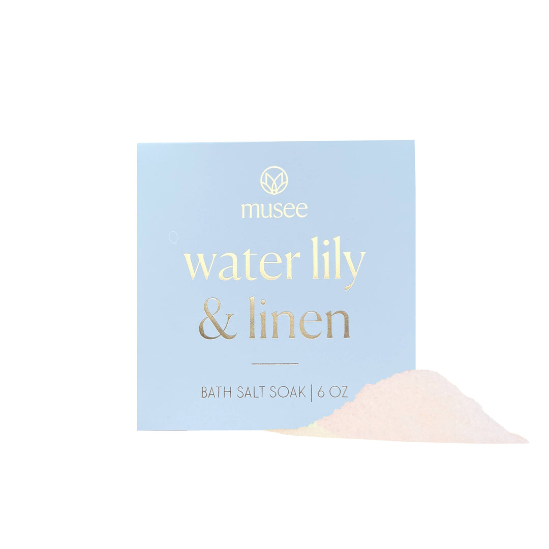 Mini Bath Salt Soak 6oz-Water Lily
