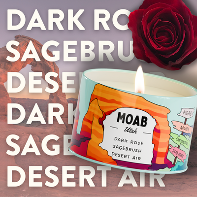 Moab, Utah Candle 8oz