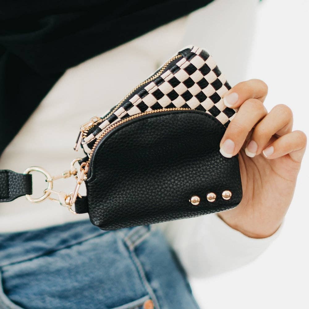 Wristlet-Wonderlust Woven Dual Pouch