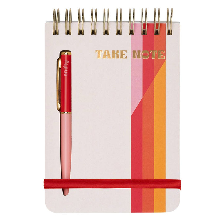 Take Note Notebook + Pen Set-Sunset