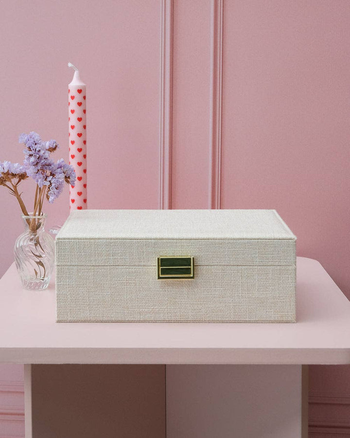 Louise-Linen Jewelry Box